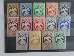 A.E.F. YT 141/154 SERIE DE LONDRES** - Unused Stamps