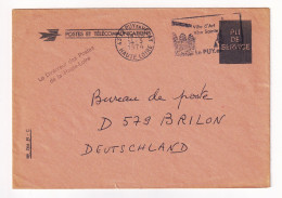 Le Puy En Velay Haute-Loire Pli De Service Le Directeur Des Poste De La Haute-Loire 1974 - Briefe U. Dokumente