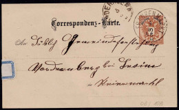 Correspondenz - Karte Gestempelt Frankenmarkt - Altri & Non Classificati