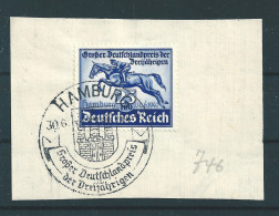 MiNr. 746 Briefstück  (02) - Gebraucht