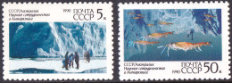 ARCTIC-ANTARCTIC, RUSSIA 1990 SCIENTIFIC ANTARCTIC COOPERATION** - Expéditions Antarctiques