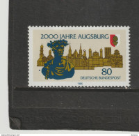 RFA 1985 Augsbourg Yvert 1066, Michel 1234 NEUF** MNH Cote 2,40 Euros - Unused Stamps