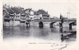 36 - ARGENTON Sur CREUSE - Pont Sur La Creuse  - Lavandiere - Autres & Non Classés