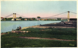 France > [77] Seine Et Marne > Montereau - Vue Sur La Seine Et Le Pont Suspendu - 8587 - Montereau