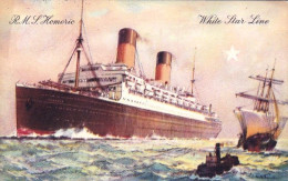 Paquebot - R.M.S Homeric - White Star Line - 1903 - Paquebots