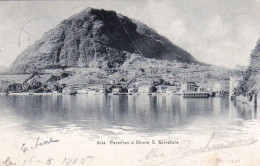 Lugano - Paradiso E Monte S Salvatore - 1905 - Andere & Zonder Classificatie