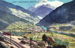 Valais - Lotschbergbahn Blick Auf Vips U Balfrin - Other & Unclassified