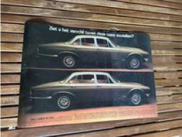 Affiche Jaguar Series Two Ziet U Het Verschil Tussen Deze Twee Modellen - Cars