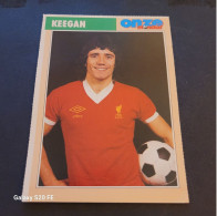 Fiche Illustrée Sport Football ** Onze Mondial   ** Angleterre **  Kevin Keegan - Sport