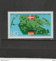 RFA 1985 Déclaration Bonn-Copenhague Yvert 1073, Michel 1241 NEUF** MNH Cote 3 Euros - Ungebraucht