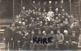 CARTE PHOTO,92,HAUTS DE SEINE,NANTERRE,1914,HOPITAL MILITAIRE,TEMPORAIRE,BLESSES DE GUERRE,RARE - Nanterre