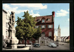 AK Fürstenfeldbruck, Partie Am Alten Rathaus, VW Käfer  - Fuerstenfeldbruck