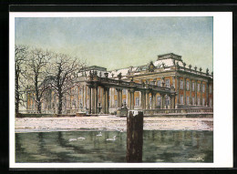 AK Potsdam, Stadtschloss Im Winter Nach Hugo Möhl  - Potsdam