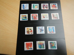 Série De 14 Timbres Autoadhésifs Oblitérés France N°372 à 385, Année 2009 - Used Stamps