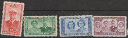 Basutoland  1947 SG 32-5  Royal Visit     Mounted Mint - 1933-1964 Kolonie Van De Kroon