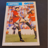 Fiche Illustrée Sport Football ** Onze Mondial   ** France  ** Eric Cantona - Sports