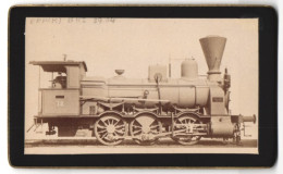 Fotografie Eisenbahfabrik Floridsdorf, EPPK Nr. 38 Später KkStB 39.04, Dampflok  - Eisenbahnen