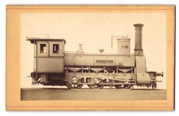 Fotografie österreichische Eisenbahn, KFNB Vd 414 „BISTRIZZA“ (Kaiser Ferdinands-Nordbahn), Dampflok  - Eisenbahnen
