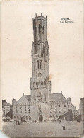 Postcard Belgium Brugge Clocktower - Brugge