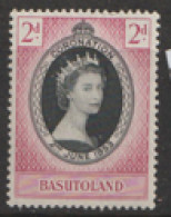 Basutoland  1953 SG 42  Coronation    Mounted Mint - 1933-1964 Crown Colony