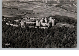 7897 KÜSSABERG, Jugendherberge Küssaburg, 1955, Luftaufnahme - Waldshut-Tiengen