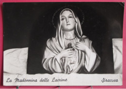 Visuel Très Peu Courant - Italie - Siracusa Ripresa Durante La Lacrimazione Il 31-8-1953 - Madonnina Delle Lacrime - Siracusa