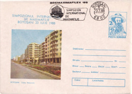 A24797 - Botosani National Road, Postal Stationery Romania 1988 - Postwaardestukken