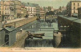 44 - Nantes - Le Quai D'Orléans - Animée - Colorisée - Oblitération Ronde De 1907 - CPA - Voir Scans Recto-Verso - Nantes