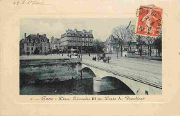 14 - Caen - Place Alexandre III Et Ponts De Vaucelles - Animée - CPA - Voir Scans Recto-Verso - Caen