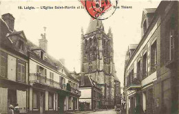 61 - Laigle - L'Eglise Saint Martin - Animé - CPA - Voir Scans Recto-Verso - L'Aigle