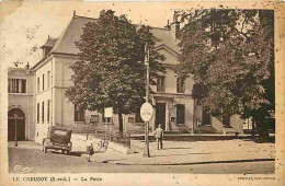 71 - Le Creusot - La Poste - Animée - Automobiles - CPA - Voir Scans Recto-Verso - Le Creusot