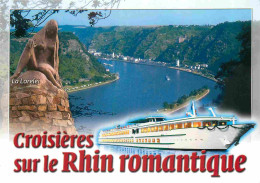Bateaux - Bateaux Promenade - Croisières Sur Le Rhin - CroisiEurope - CPM - Voir Scans Recto-Verso - Autres & Non Classés