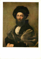 Art - Peinture - Raphael Sanzio - Portrait De Balthazar Castiglione - Musée Du Louvre De Paris - CPM - Voir Scans Recto- - Paintings