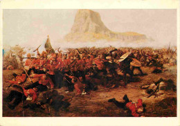 Art - Peinture Histoire - The Battle Of Isandhlwana 22 Jan 1879 - Where 6 Companies Of The 24th 2nd Warwickshire Regimen - Geschichte