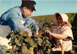 Vignes - Vendanges En Champagne - La Cueillette - Folklore - Vendanges - Raisins - Vin - CPM - Voir Scans Recto-Verso - Vignes