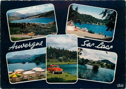 Automobiles - Lacs D'Auvergne - Multivues - CPM - Voir Scans Recto-Verso - Turismo