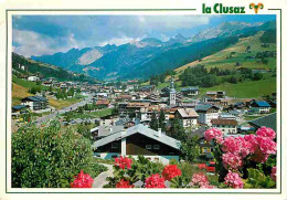 74 - La Clusaz - Vue Générale - La Chaine Des Aravis - CPM - Voir Scans Recto-Verso - La Clusaz