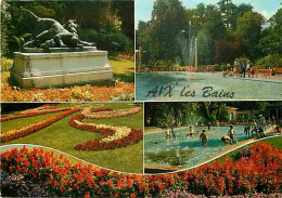 73 - Aix Les Bains - Le Parc - Multivues - CPM - Voir Scans Recto-Verso - Aix Les Bains