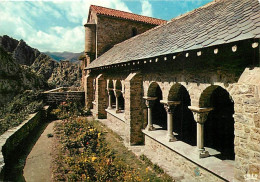 66 - Saint Martin Du Canigou - L'Abbaye - Vue Du Cloitre - CPM - Voir Scans Recto-Verso - Autres & Non Classés