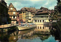 67 - Strasbourg - La Petite France - Promenade En Vedettes - Bateau-Promenade - CPM - Voir Scans Recto-Verso - Strasbourg