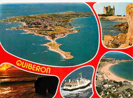 56 - Presqu'Ile De Quiberon - Quiberon - Multivues - Bateaux - Carte Neuve - CPM - Voir Scans Recto-Verso - Quiberon