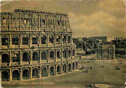 Italie - Roma - Colisée Et L'Arc De Constant - CPM - Voir Scans Recto-Verso - Altri & Non Classificati