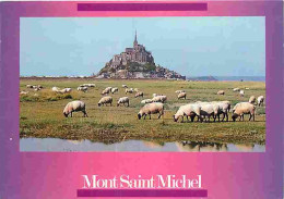 50 - Le Mont Saint Michel - Vue Générale - Moutons - Flamme Postale - CPM - Voir Scans Recto-Verso - Le Mont Saint Michel