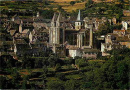 12 - Conques En Rouergue - Vue Générale Et L'Eglise Ste Foy - CPM - Voir Scans Recto-Verso - Andere & Zonder Classificatie