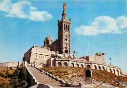 13 - Marseille - Notre Dame De La Garde - Carte Neuve - CPM - Voir Scans Recto-Verso - Notre-Dame De La Garde, Aufzug Und Marienfigur