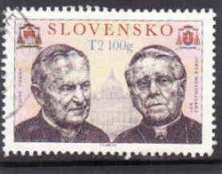 Slovakia  2024, Kardinál Tomko + Kardinal Korec, Used - Oblitérés