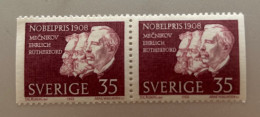 Timbres Suède Se-tenant 10/12/1968 35 öre Neuf N°FACIT 647 - Unused Stamps