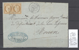 France - Lettre Paris - 09/1871  - Affranchissement Ceres - 5 CENTIMES EN TROP - 1849-1876: Période Classique