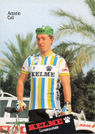 Vélo - Cyclisme - Coureur Cycliste Antonio Coll - Team Kelme - 1988 - Cycling