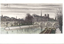 . BERNARD BUFFET . Paris . Le Vert Galant . - Andere & Zonder Classificatie